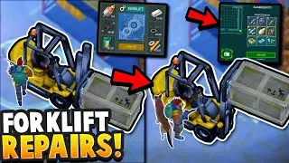Repairing the FORKLIFT at the Transport Hub! (Rarest Loot UNLOCKED...) - Last Day on Earth Survival