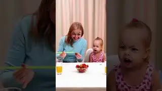 Even the Tiniest Hands Can Do This Strawberry Trick! 🍓👶✨
