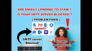 Cold Emails landing in spam fixed | smtp server blocked fixed | inbox delivery