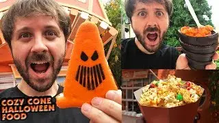 DISNEYLAND HALLOWEEN TREATS - Cozy Cone Motel Cars Land!