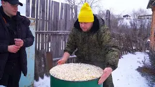 Приготовил целую бочку ОЛИВЬЕ на НОВЫЙ ГОД! 