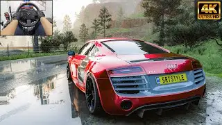 830HP Audi R8 Coupe V10 | Forza Horizon 5 | Thrustmaster TX - Gameplay