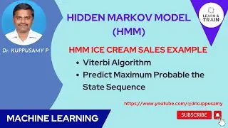 114 Viterbi algorithm to find Maximum Likelihood states in HMM - Ice Cream Example