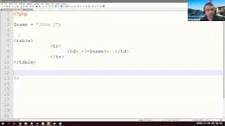 Merge PHP and HTML in a single file | for Beginners| using XAMPP