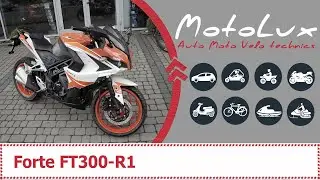 Forte FT300 - R1 мотоцикл відео огляд || Форте ФТ300 - Р1 мотоцикл видео обзор