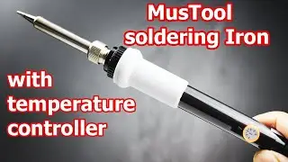Best soldering iron with temperature controller unboxing & review (Hindi)