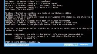 Añadir un nuevo disco a nuestra máquina linux Debian