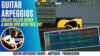 Guitar Arpeggios in Ample Guitar | Create Acoustic Covers in FL Studio with Free VST | HINDI