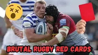 Unbelievable Chaos on the Rugby Field: Craziest Red Cards Ever! 😱🏉