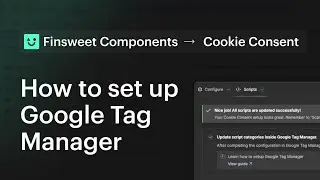 Set up Google Tag Manager with Finsweet Components