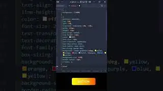 How To Craete Glowing Button Gradient | HTML | CSS