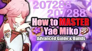 BEST Yae Miko BUILD & DETAILED GUIDE! EM vs Atk, Weapons, Artifacts, & Teams  | Genshin Impact