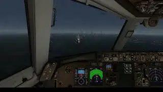 [X-Plane 12] Stormy approach in Keflavik on Icelandair B753