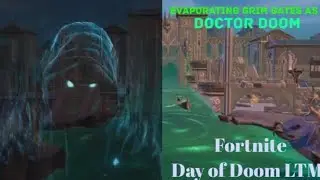 Destroying Grim Gates as Doctor Doom in the Day of Doom LTM (Fortnite)
