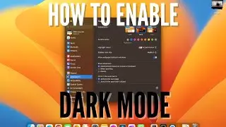 How to Enable Dark Mode on Your Mac