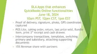 David's Webinar with Intuit-promo video