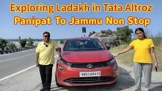 Exploring Kolkata To Ladakh in Tata Altroz | Panipat to Jammu Non Stop Ep-3 | Nh-44  #ladakh