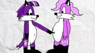 mylitte anthro  fox  belly  button  poke