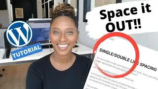 How To Add Single and Double Line Spacing In Wordpress | Wordpress Line Spacing