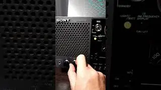 Sony icf 6800 замена лампочек подсветки, ремонт и чистка.