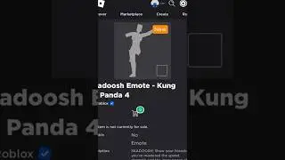 ( New Free Item ) How To Get Skadoosh Emote - Kung Fu Panda 4 ROBLOX ( 2024 ) DeanOfficial YT
