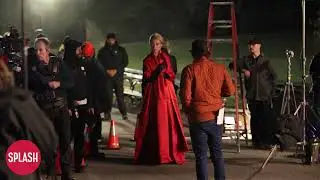 Gwyneth Paltrow And Timothee Chalamet Spotted Filming Scenes On 