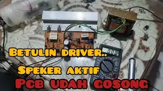 retorasi driver speker aktif