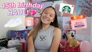 what i got for my 15th birthday!!