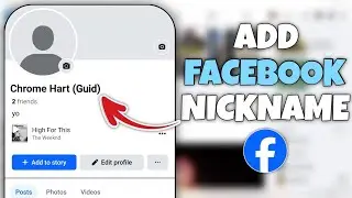 How to add a Nickname on Facebook - Quick Tutorial (2024)