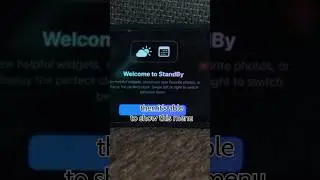 Apple’s Hidden Menu: Standby Mode