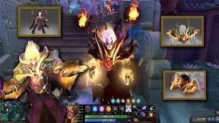 Invoker Mix Set Magus Accord /Infused Mantle of the Blackguard Magus/Dark Artistry