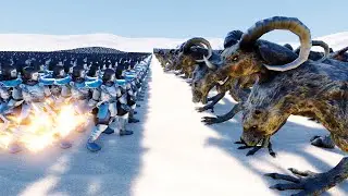10,000 SOUL TYRANTS VS 5,500 CHIMERAS - UEBS MODS - Ultimate Epic Battle Simulator