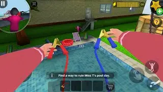 Scary Teacher 3D New Update New Chapter Summer New Levels Up in the Air (Android,iOS)