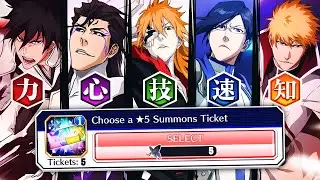 9TH ANNIVERSARY CHOOSE ★5 SUMMONS TICKET RESULTS! Bleach: Brave Souls!