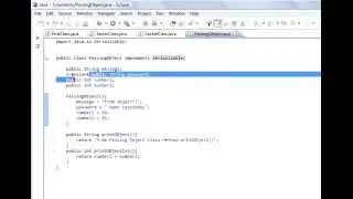 Java programming Lesson 50 Java Sockets 3 : ObjectInputStream ObjectOutputStream