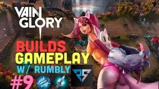 Vainglory Builds/Gameplay: Aftershock Koshka w/ Rumbly (Ep. 9)