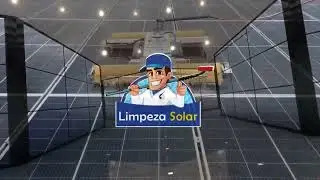 Limpeza Automatizada de Usinas de Energia Solar - Robô Limpeza Solar