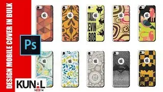 How to wrap design on a mobile cover in bulk | Adobe Photoshop Action Script