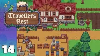 Travellers Rest EP. 14 | We got the food prep table now we can make more stuff!