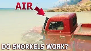GTA V - Do car Snorkels Work?