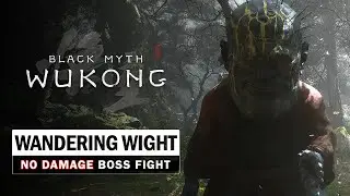 Black Myth Wukong - Wandering Wight Boss Fight (No Damage Taken)
