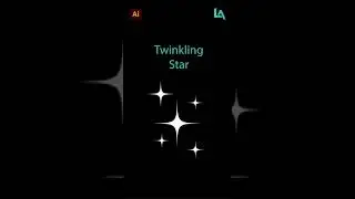 Twinkling Star | Illustrator Tutorial | 