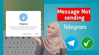 How To Fix Telegram Message Not Sent Problem | Telegram Message Not Sending
