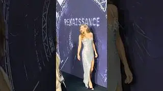 Taylor Swift at Beyoncé’s Renaissance film premiere 🤩 