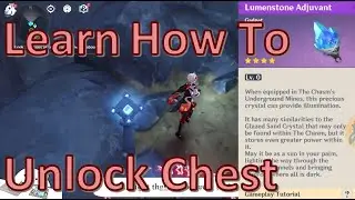 Learn How To Use Lumenstone Adjuvant To Unlock Chest