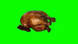 FRIED CHICKEN! animations on green screen - VFX for video Editing 