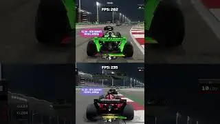 F1 23 vs F1 24 Graphics Comparison (RTX 3080Ti, High, 1080p) #shorts #benchmark #comparison #gaming