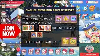 Megamon Private Server English | FREE S+ Pokemon | Pocket Incoming | Free VIP and 200K Diamonds
