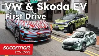 Driving Some New EVs From Volkswagen and Skoda! | Sgcarmart Access