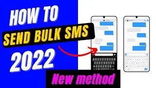 How To Send Bulk SMS 2023 [Bulk SMS Sender]